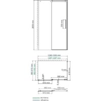 Душевой уголок Wasserkraft Dinkel 58R33 - Превью изображения №4 — Интернет-магазин samo.by