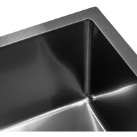 Кухонная мойка ARFEKA ECO AR мойка 450*500, коландер F, дозатор BLACK DECOR MILLET - Превью изображения №6 — Интернет-магазин samo.by