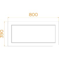 Экран для душевого поддона RGW NB/CL-S 16230912-80b 80 - Превью изображения №2 — Интернет-магазин samo.by