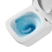 Унитаз подвесной Roxen Cube Tornado Bidet в комплекте с инсталляцией StounFix Dual Fresh 6 в 1 868472 (кнопка: золото глянцевая) - Превью изображения №9 — Интернет-магазин samo.by