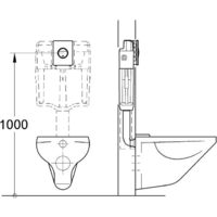 Панель смыва Grohe Nova Cosmopolitan 38765000 (хром) - Превью изображения №7 — Интернет-магазин samo.by
