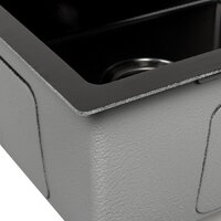 Кухонная мойка ARFEKA ECO AR 450*500 BLACK PVD NANO DECOR - Превью изображения №4 — Интернет-магазин samo.by
