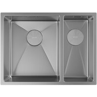 Кухонная мойка ZorG Zerox 58-2 U / IF-R Steel - Превью изображения №3 — Интернет-магазин samo.by