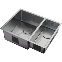 Кухонная мойка ZorG Zerox 58-2 U / IF-R Steel - Превью изображения №2 — Интернет-магазин samo.by
