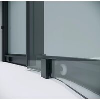 Душевой уголок Grossman Cosmo 100x100x195 301.K33.02.1010.21.00 (черный матовый/прозрачное стекло) - Превью изображения №5 — Интернет-магазин samo.by