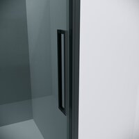 Душевой уголок Grossman Cosmo 120x80x195 120.K33.02.1280.21.10 (черный матовый/тонированно стекло) - Превью изображения №2 — Интернет-магазин samo.by