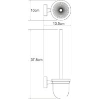 Ершик для унитаза Wasserkraft Isen K-4027 - Превью изображения №3 — Интернет-магазин samo.by