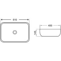 Умывальник WeltWasser Elbach 2143P M805 - Превью изображения №4 — Интернет-магазин samo.by