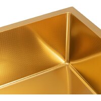 Кухонная мойка ARFEKA ECO AR 700*500 GOLD PVD NANO DECOR - Превью изображения №5 — Интернет-магазин samo.by