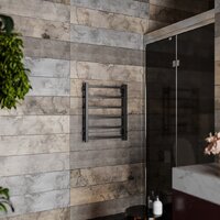 Полотенцесушитель Roxen Square BK-109SW-6T 11050-5365B (черный) - Превью изображения №5 — Интернет-магазин samo.by