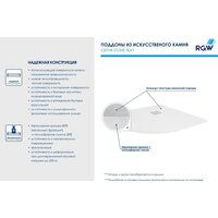 Душевой поддон RGW ST/R-W 90x90 - Превью изображения №5 — Интернет-магазин samo.by
