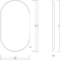  Roxen Зеркало Grown 510200-70GM 40x70 - Превью изображения №12 — Интернет-магазин samo.by