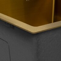 Кухонная мойка ARFEKA ECO AR 700*500 GOLD PVD NANO - Превью изображения №6 — Интернет-магазин samo.by