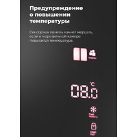 Четырёхдверный холодильник MAUNFELD MFF181NFB - Превью изображения №12 — Интернет-магазин samo.by