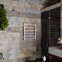 Полотенцесушитель Roxen Square BK-109SW-6T 11050-5365W (белый) - Превью изображения №5 — Интернет-магазин samo.by