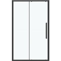 Grossman Cosmo 130x195 100.K33.02.130.21.00 (черный матовый/стекло прозрачное)