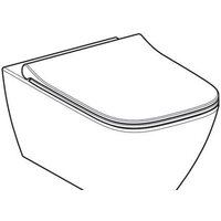 Унитаз подвесной Geberit Smyle Square Rimfree 500.685.01.1 - Превью изображения №2 — Интернет-магазин samo.by