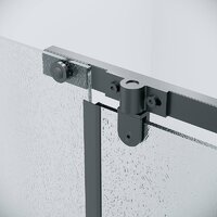 Душевой уголок Grossman Pragma 110x80x195 120.K33.03.1180.21.02 (черный матовый/стекло шиншилла) - Превью изображения №4 — Интернет-магазин samo.by