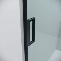 Душевой уголок Grossman Classic 110x100x195 120.K33.04.1110.21.00 (черный матовый/стекло прозрачное) - Превью изображения №2 — Интернет-магазин samo.by