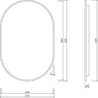  Roxen Зеркало Grown 510200-60B 40x60 - Превью изображения №14 — Интернет-магазин samo.by