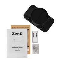Кухонная вытяжка ZorG Santa 850 60 S (черный) - Превью изображения №10 — Интернет-магазин samo.by