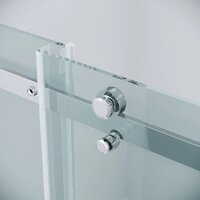 Душевой уголок Grossman Classic 100x80x195 120.K33.04.1080.10.00 (хром/прозрачное стекло) - Превью изображения №2 — Интернет-магазин samo.by