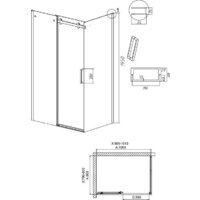 Душевой уголок Grossman Classic 100x80x195 120.K33.04.1080.10.00 (хром/прозрачное стекло) - Превью изображения №10 — Интернет-магазин samo.by