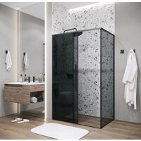 Душевой уголок Grossman Galaxy 130x80x195 120.K33.01.1380.21.10 (черный матовый/тонированное стекло) - Превью изображения №17 — Интернет-магазин samo.by