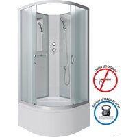 Душевая кабина Niagara NG-2307-14BK 80x80x200 - Превью изображения №2 — Интернет-магазин samo.by