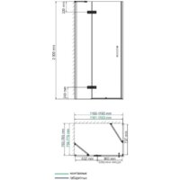 Душевой уголок Wasserkraft Aller 10H06L - Превью изображения №4 — Интернет-магазин samo.by