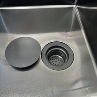 Кухонная мойка Roxen Simple 560220-70B PVD графит (с коландером и дозатором) - Превью изображения №9 — Интернет-магазин samo.by