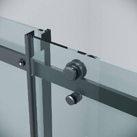 Душевой уголок Grossman Classic 100x80x195 120.K33.04.1080.21.00 (черный матовый/стекло прозрачное) - Превью изображения №7 — Интернет-магазин samo.by