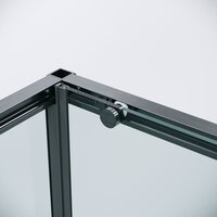 Душевой уголок Grossman Galaxy 130x90x195 120.K33.01.1390.42.00 (графит сатин/стекло прозрачное) - Превью изображения №3 — Интернет-магазин samo.by