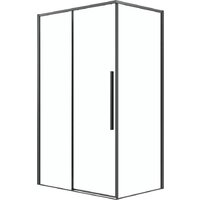 Grossman Galaxy 130x90x195 120.K33.01.1390.42.00 (графит сатин/стекло прозрачное)