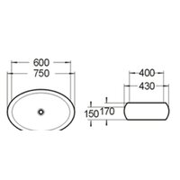 Умывальник SantiLine SL-1036 - Превью изображения №2 — Интернет-магазин samo.by