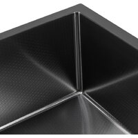 Кухонная мойка ARFEKA ECO AR 700*500 BLACK PVD NANO DECOR - Превью изображения №5 — Интернет-магазин samo.by