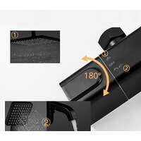 Душевая система  Gappo G2491-6 (черный) - Превью изображения №9 — Интернет-магазин samo.by