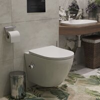 Унитаз подвесной Roxen Antares Bidet в комплекте с инсталляцией StounFix Dual Fresh 6 в 1 958156 (кнопка: черный матовый) - Превью изображения №11 — Интернет-магазин samo.by