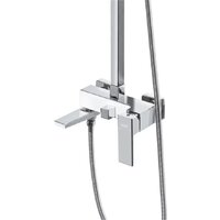 Душевая система  Grocenberg GB7008 (белый хром) - Превью изображения №2 — Интернет-магазин samo.by