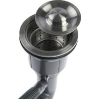 Кухонная мойка Roxen Simple 560220-50B PVD графит (с коландером и дозатором) - Превью изображения №11 — Интернет-магазин samo.by