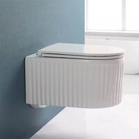 Унитаз подвесной Roxen Royal Matt в комплекте с инсталляцией StounFix Dual Fresh 6 в 1 968280 (кнопка: серый бетон) - Превью изображения №13 — Интернет-магазин samo.by