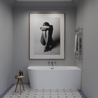 Ванна Wellsee Excellence Pro 180x80 28761202R (пристенная ванна (правая) белый глянец, экран, ножки, сифон-автомат глянцевый белый) - Превью изображения №8 — Интернет-магазин samo.by