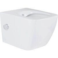 Унитаз подвесной Roxen Cube bidet в комплекте с инсталляцией StounFix Dual Fresh 6 в 1 968439 (кнопка: сатин) - Превью изображения №4 — Интернет-магазин samo.by