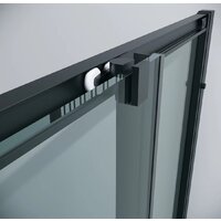 Душевой уголок Grossman Cosmo 100x100x195 300.K33.02.1010.21.00 (черный матовый/прозрачное стекло) - Превью изображения №5 — Интернет-магазин samo.by