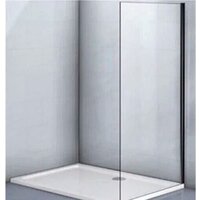 Veconi 80x195 KP12B-80-01-C7 (стекло прозрачное/черный)