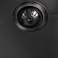 Кухонная мойка ARFEKA ECO AR 450*450 BLACK PVD NANO DECOR - Превью изображения №3 — Интернет-магазин samo.by