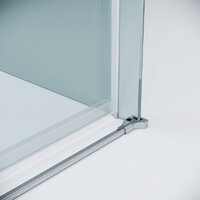 Душевой уголок Grossman Classic 100x90x195 120.K33.04.1090.10.00 (хром/прозрачное стекло) - Превью изображения №5 — Интернет-магазин samo.by