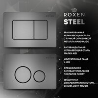 Унитаз подвесной Roxen Royal Matt в комплекте с инсталляцией StounFix Dual Fresh 6 в 1 968283 (кнопка: оружейная сталь) - Превью изображения №19 — Интернет-магазин samo.by
