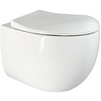 Унитаз подвесной Roxen Egg в комплекте с инсталляцией StounFix Dual Fresh 6 в 1 968442 (кнопка: сатин) - Превью изображения №4 — Интернет-магазин samo.by