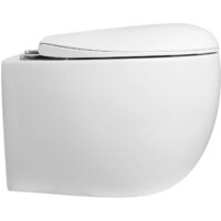 Унитаз подвесной Roxen Egg в комплекте с инсталляцией StounFix Dual Fresh 6 в 1 968442 (кнопка: сатин) - Превью изображения №5 — Интернет-магазин samo.by